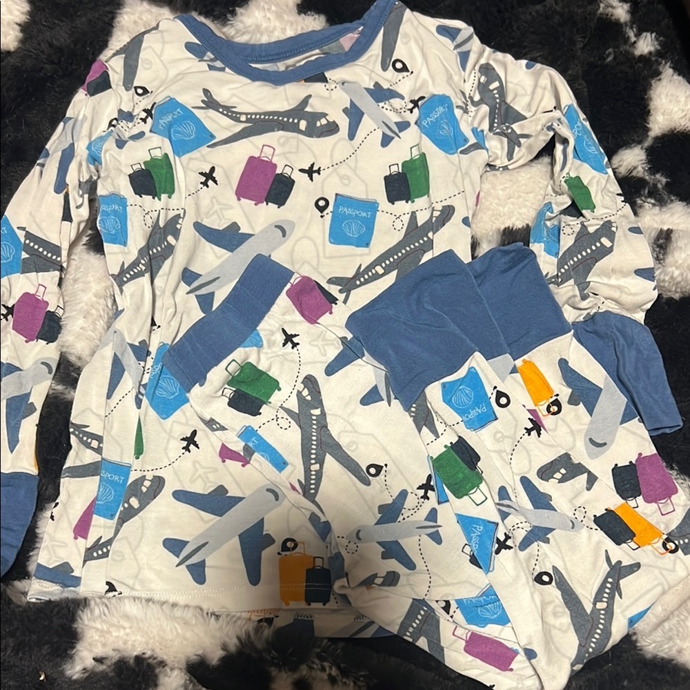 Airplane Themed bamboo Set